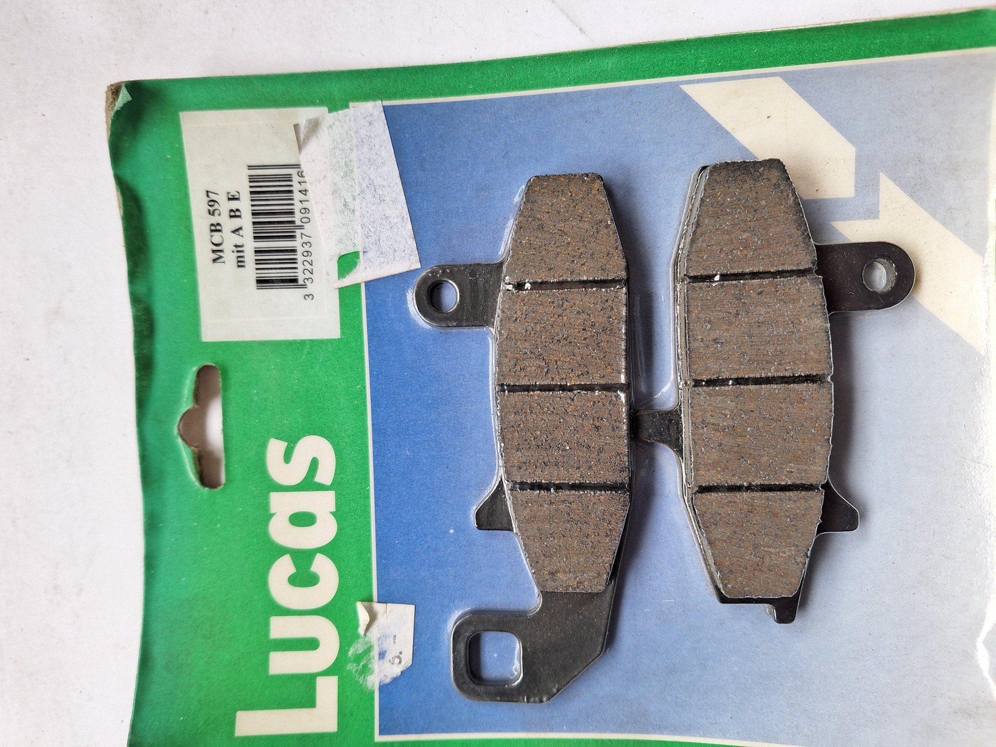 Picture of Lucas TRW  BREMSBELÄGE VO MCB 597 
